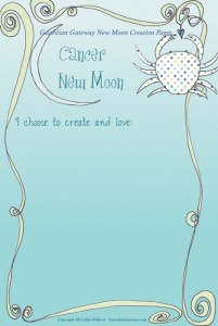 New Moon Creation Page